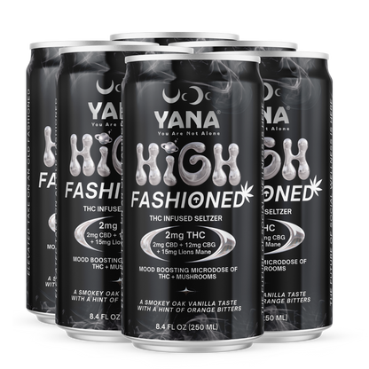 High Fashioned - THC Seltzer Drink