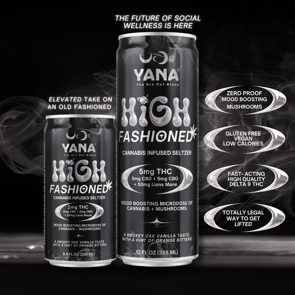 High Fashioned - YANA THC Seltzer