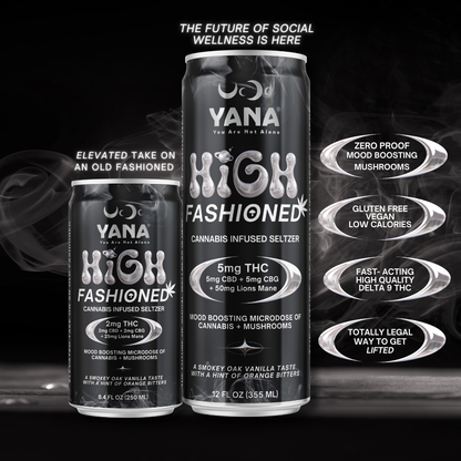 High Fashioned - YANA THC Seltzer