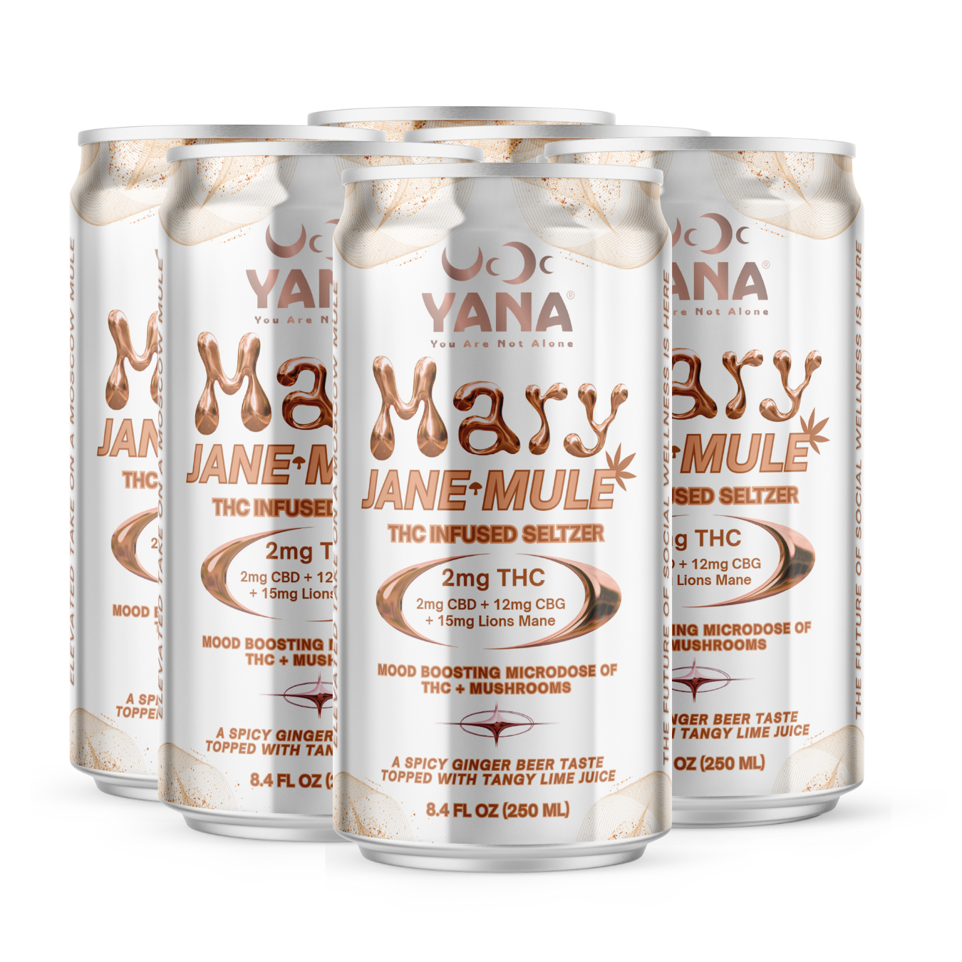 Mary Jane Mule - THC Seltzer Drink