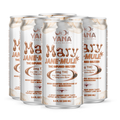 Mary Jane Mule - THC Seltzer Drink