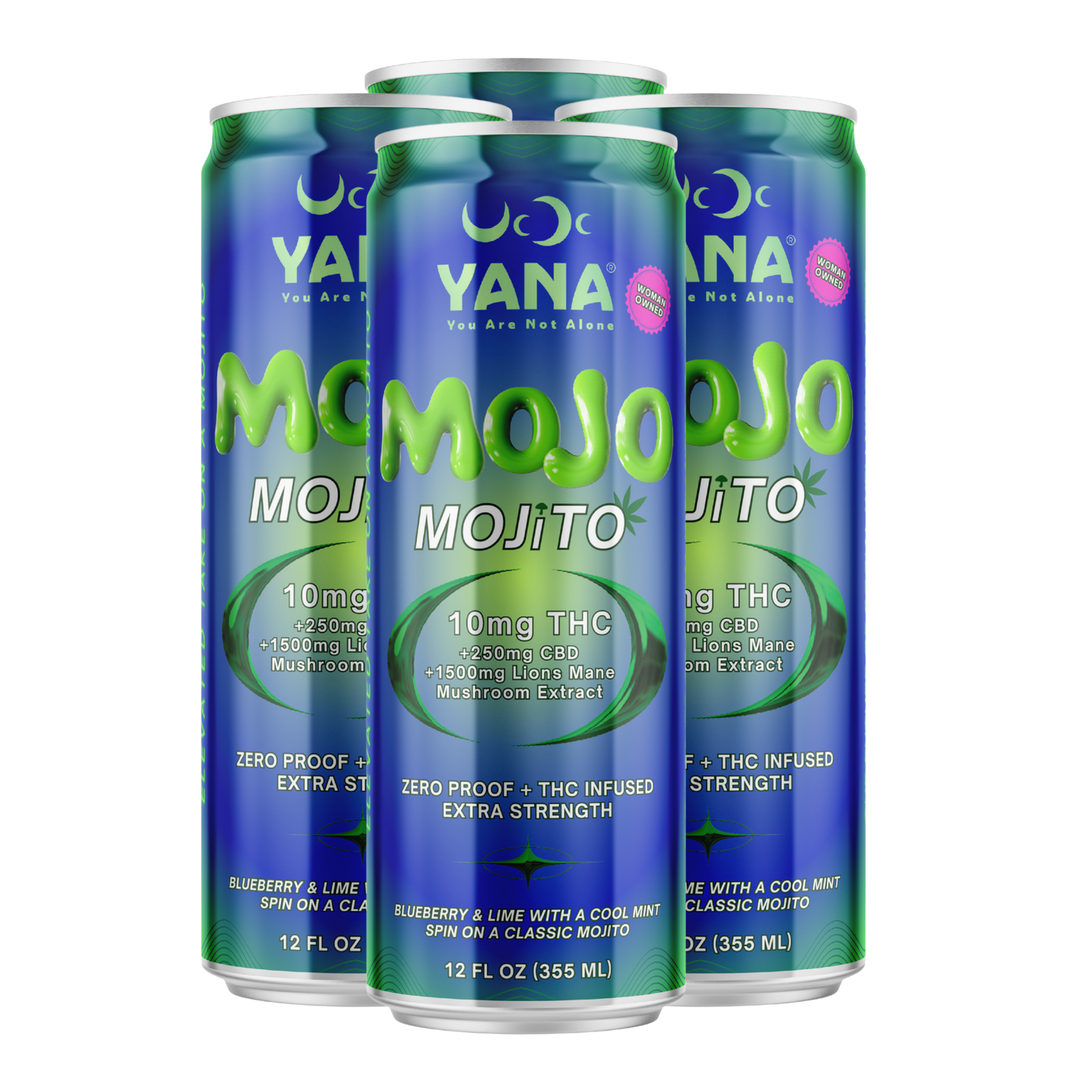 Mojo Mojito - 10mg THC Drink