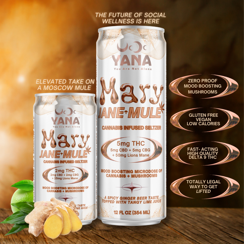 Mary Jane Mule - YANA THC Seltzer