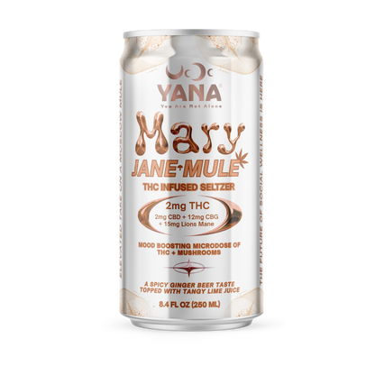 Mary Jane Mule - THC Seltzer Drink