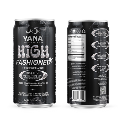 High Fashioned - THC Seltzer Drink