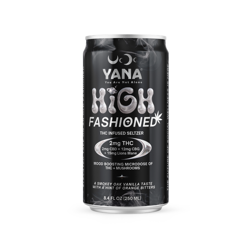 High Fashioned - THC Seltzer Drink