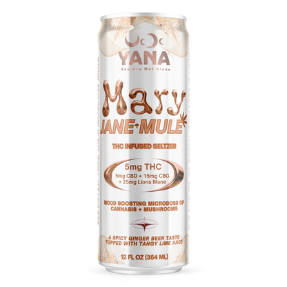 Mary Jane Mule - THC Seltzer Drink