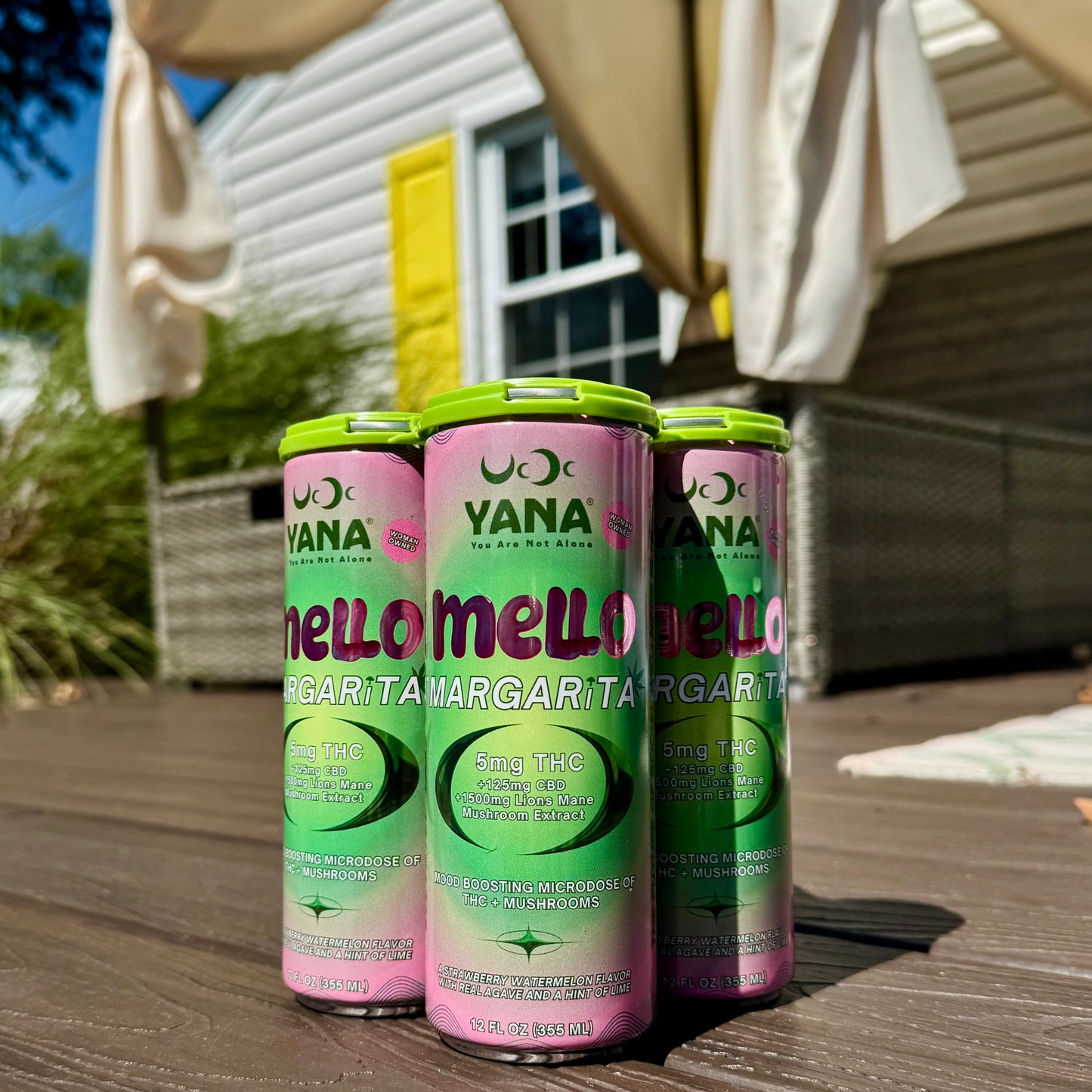 Mello Margarita - 5mg THC Drink