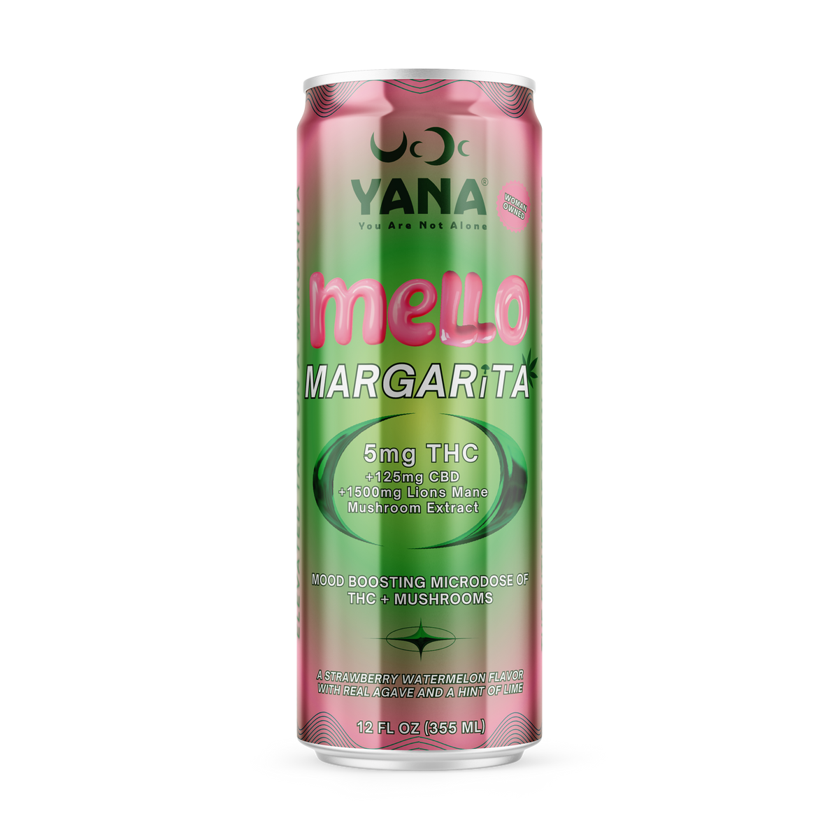 Mello Margarita - 5mg THC Drink – YANA Wellness Brands