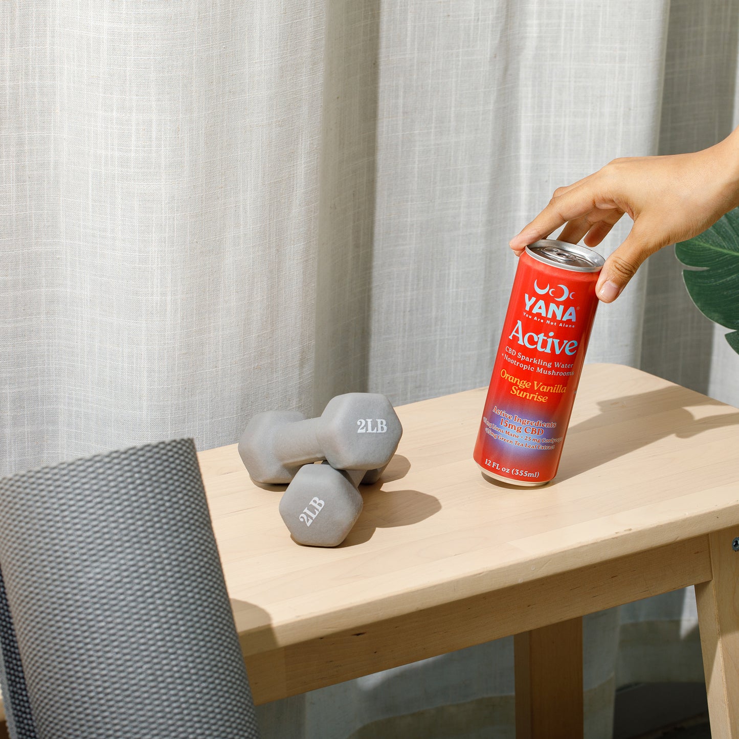 Active – CBD + Nootropic Mushrooms Sparkling Water