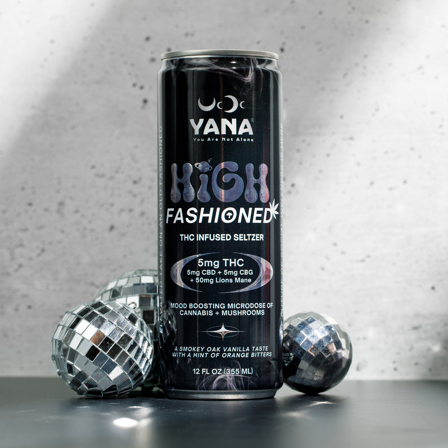 High Fashioned - THC Seltzer Drink