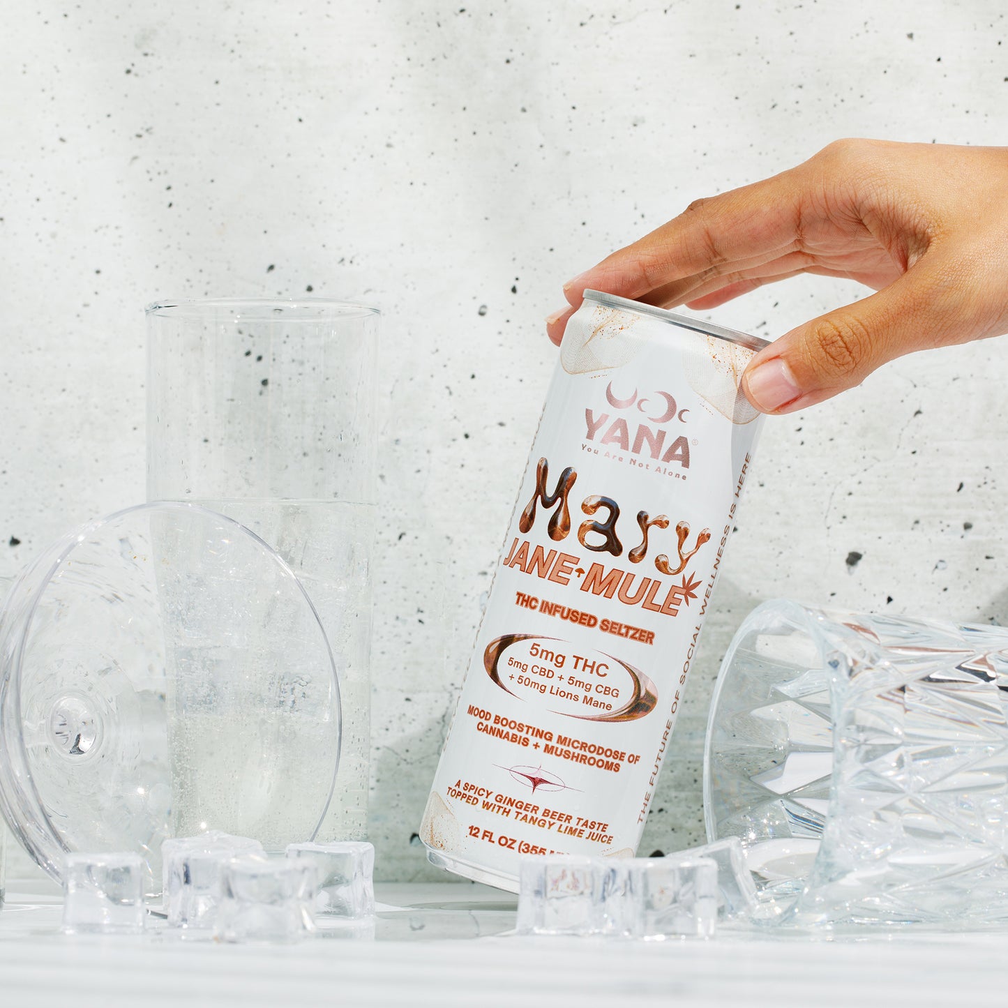 Mary Jane Mule - THC Seltzer Drink